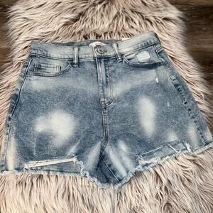 SO women’s high rise boyfriend midi jeans shorts